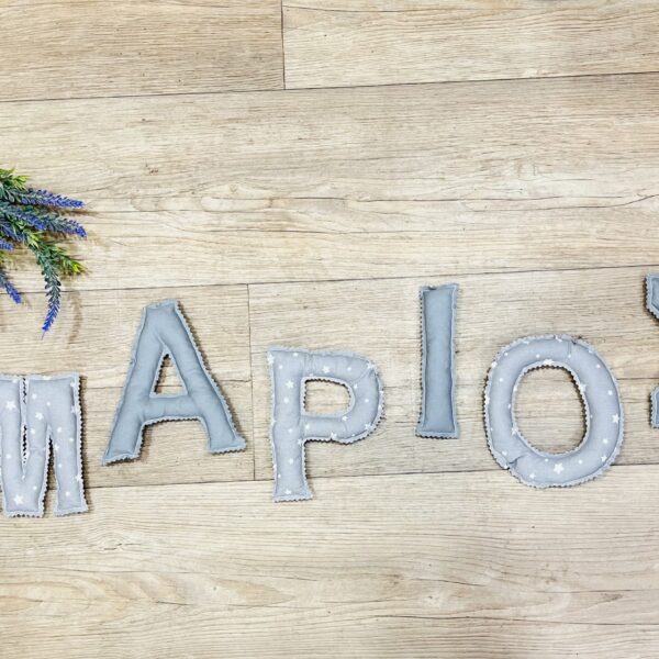 Mix grey name banner