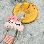 Πασχαλινή λαμπάδα pink cute cloud