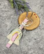 Πασχαλινή λαμπάδα pastel rainbow