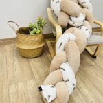 πάντα πλεξούδα μπεζ cappuccino - pure