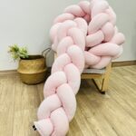 πάντα πλεξούδα απαλό ροζ