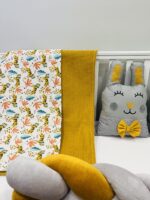 κουβέρτα βρεφική ώχρα πικέ