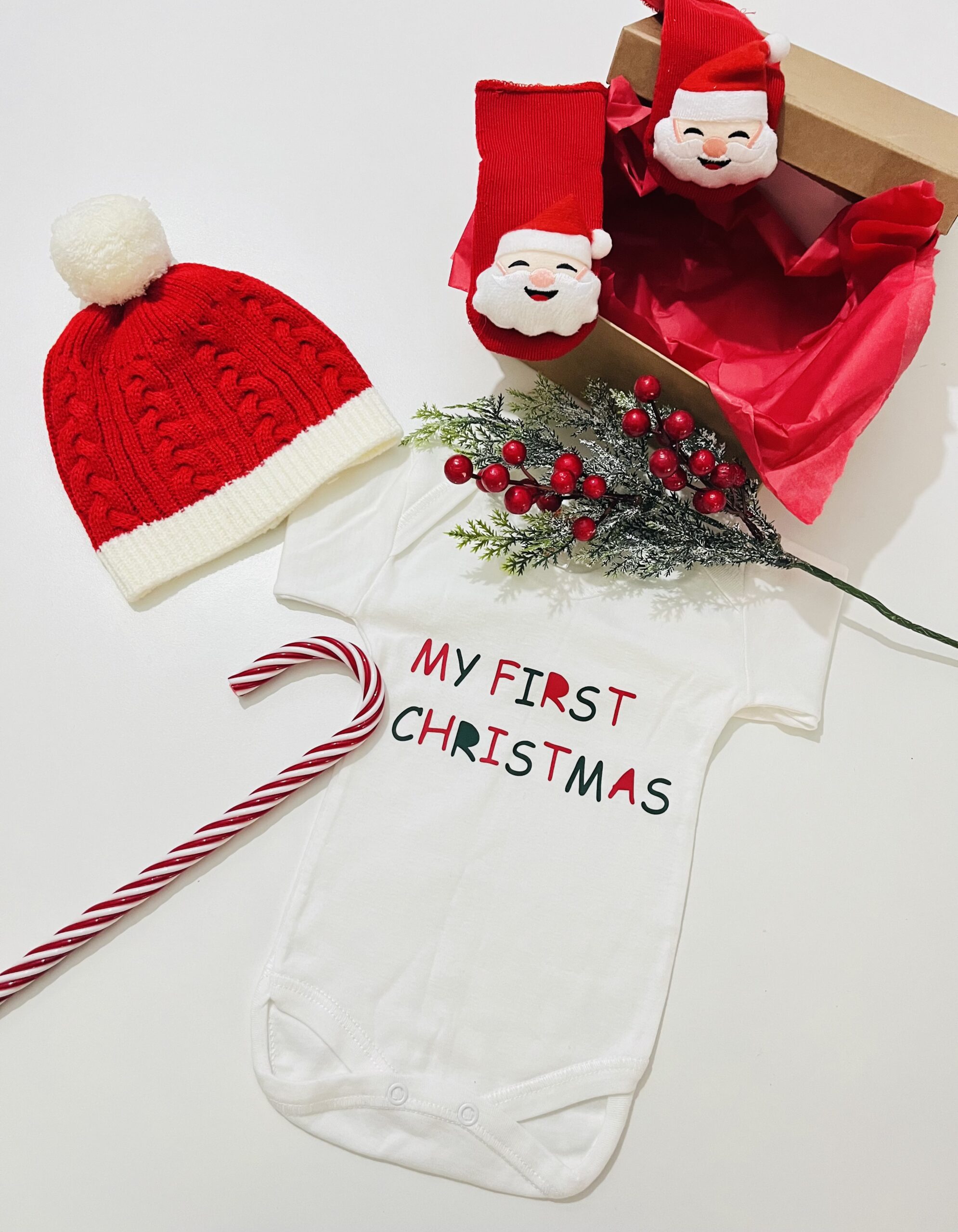 Xmas Gift Βox 'First Christmas' για Αγοράκι Xmas Gift Βox 'First Christmas' για Αγοράκι