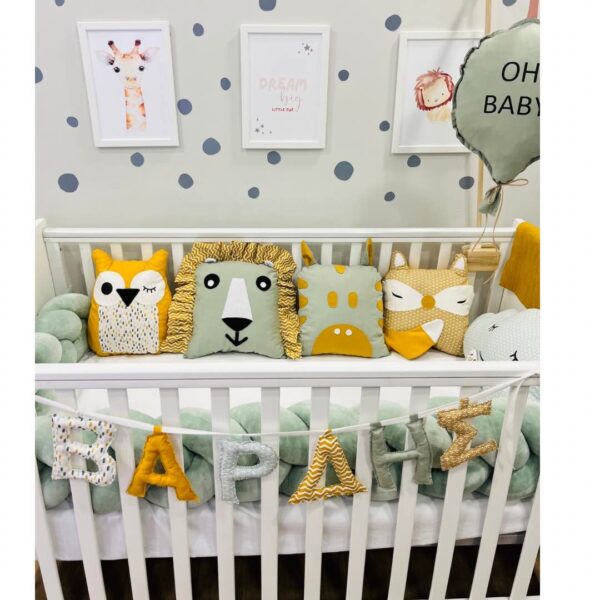 Πάντα Κούνιας Μαξιλάρι για Βρεφική Κούνια