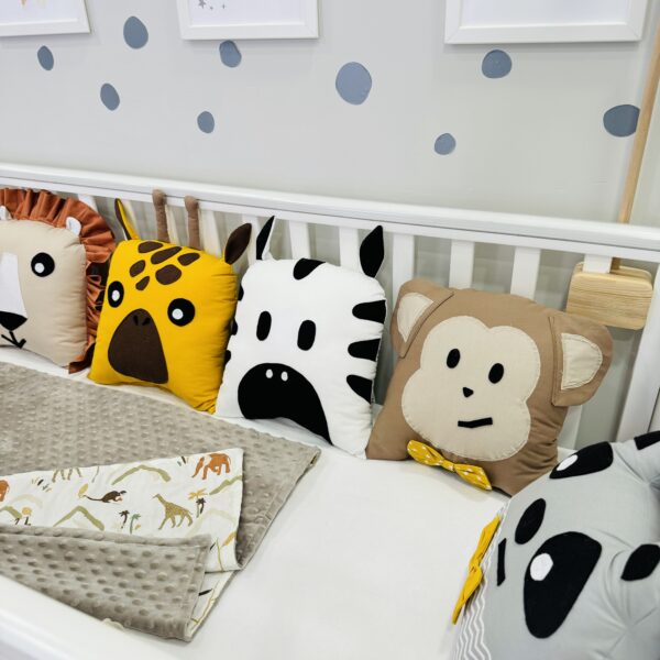 Πάντα Κούνιας Μαξιλάρι Safari Project για Βρεφική Κούνια