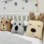 Πάντα Μαξιλάρι Ζωάκια Δάσος Forest Friends για βρεφική κούνια