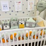 Πάντα Μαξιλάρι Ζωάκια για Βρεφική Κούνια