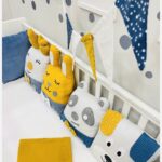 Πάντες μαξιλαράκια με σχέδιο ζωάκια για βρεφική κούνια