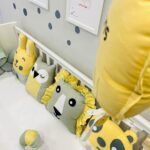 Πάντα Μαξιλάρι Ζωάκια Yellow - Eucalyptus - Image 3