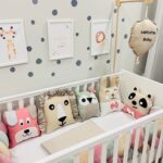 πάντα μαξιλαράκια ζωάκια για βρεφική κούνια