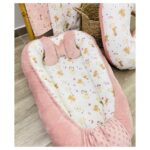 Βρεφική φωλιά με σχέδια Girl Lion and Friends