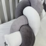 πάντα κούνιας τρίχρωμη γκρι