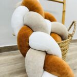 Πάντα Kούνιας Πλεξούδα Μπισκότο, Cappuccino, Λευκό - Image 2