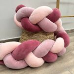 πάντα πλεξούδα σε αποχρώσεις του ροζ