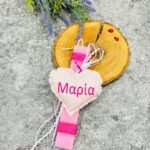 Λαμπάδα με όνομα καρδιά