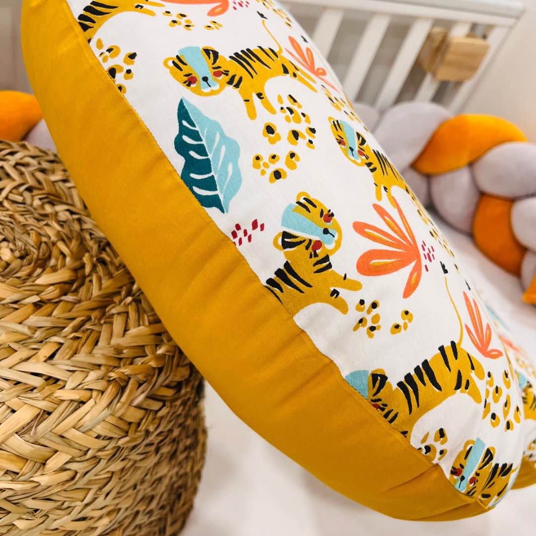 Μαξιλάρι θηλασμού Tropic Tiger Μαξιλάρι θηλασμού με σχέδιο τροπικά τιγράκια