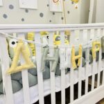 γιρλάντα με όνομα κίτρινο με μέντα