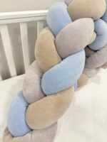 πάντα πεξούδα κούνιας γαλάζιο,μπεζ,γκρι