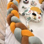 πάντα πλεξούδα βελούδο καφέ,ώχρα,μέντα