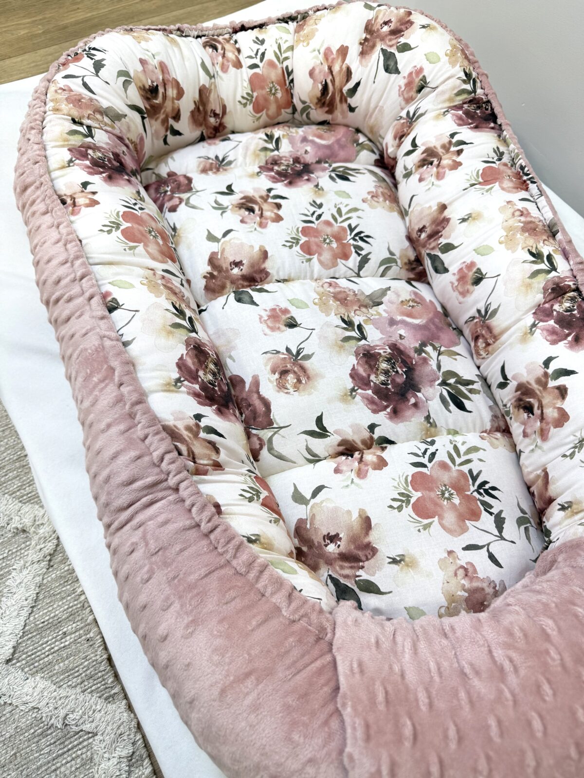 Βρεφική Φωλιά Blossom Old Pink - Image 3