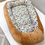 βρεφική φωλιά καφέ