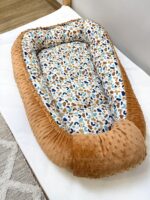 βρεφική φωλιά καφέ