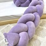 πάντα κούνιας πλεξούδα λιλά