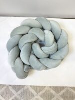 Πάντα Κούνιας Πλεξούδα Dusty Mint - Image 2