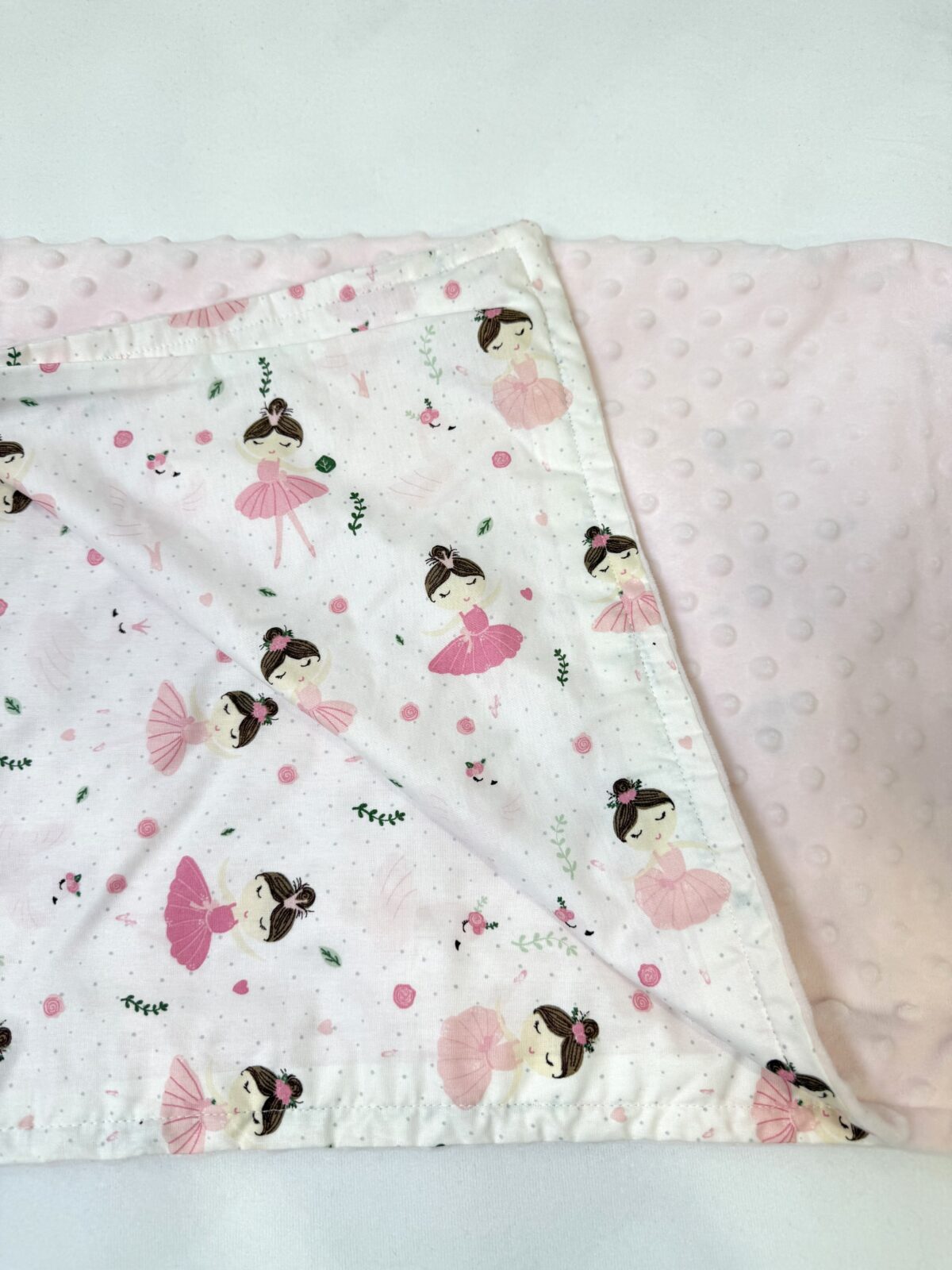 Βρεφική Κουβέρτα αγκαλιάς Pink Ballerinas - Image 2