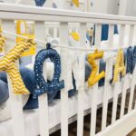 γιρλάντα με όνομα ώχρα -indigo