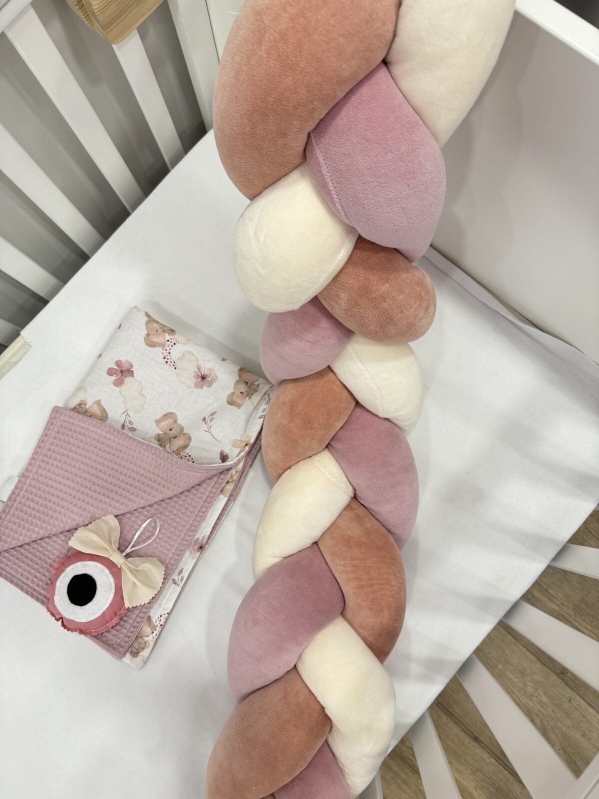 πάντα πλεξούδα dusty pink,bleached rose,έκρου