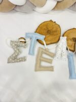 Γαλάζιο-Μπεζ Name Banner - Image 2