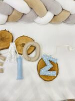 Γαλάζιο-Μπεζ Name Banner - Image 3