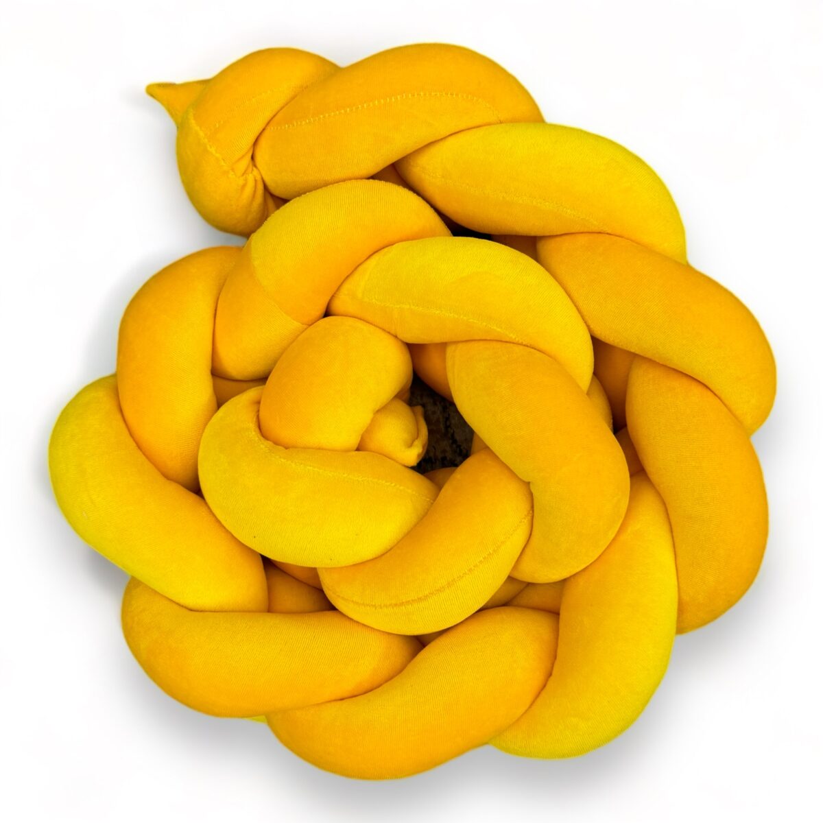 Πάντα Kούνιας Πλεξούδα Κίτρινο - Image 2