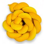 Πάντα Kούνιας Πλεξούδα Κίτρινο - Image 2