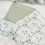 σετ σεντόνια για λίκνο και κούνια σε σχέδιο ευκάλυπτο