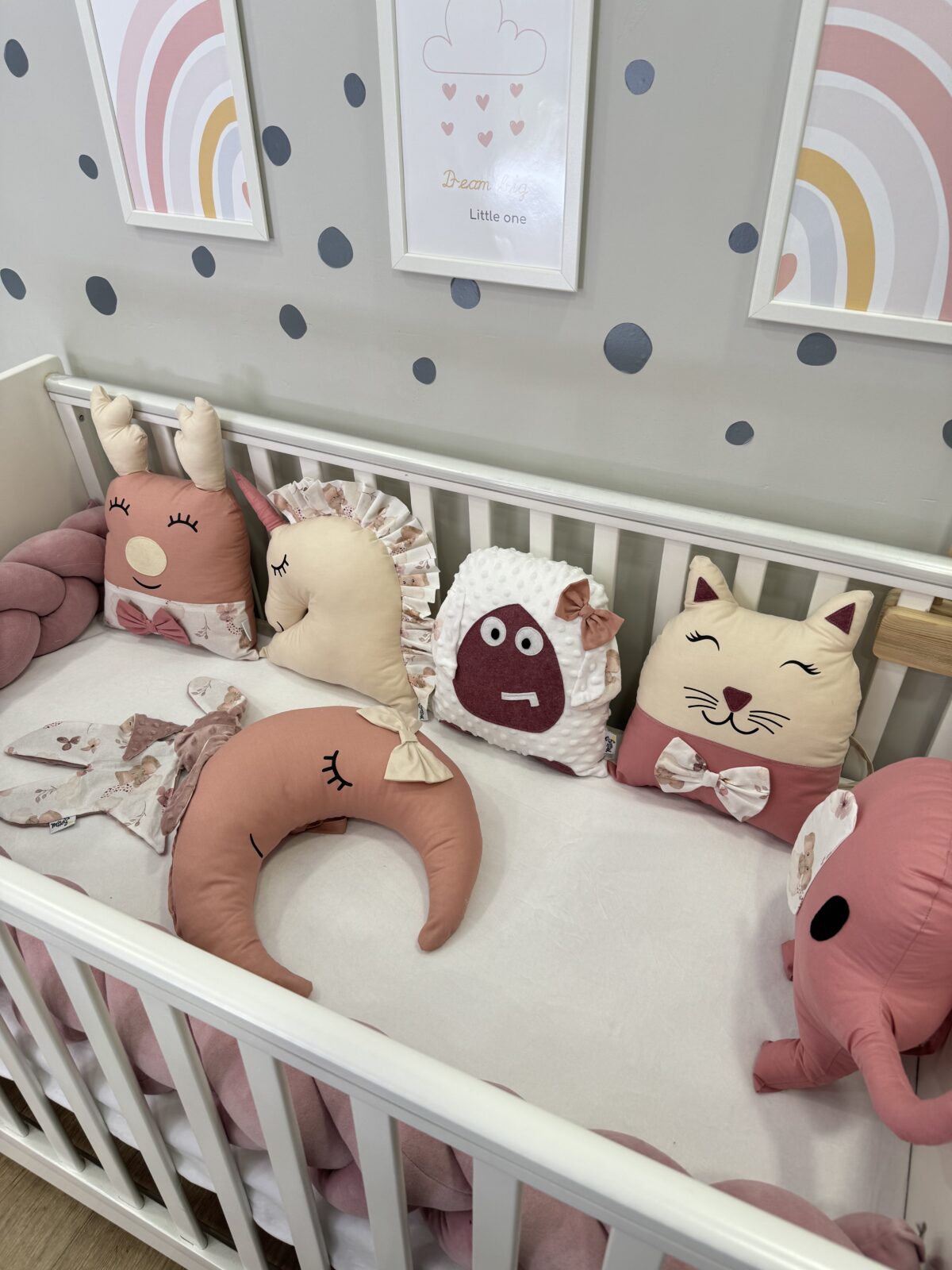 Πάντα Μαξιλάρι Ζωάκια Sleepy Pinky - Image 3