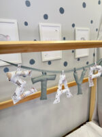 Χειροποίητο Προσωποποιημένο Name Banner 'Little Adventure'