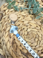 Χειροποίητο Προσωποποιημένο Κλιπ Πιπίλας 'Little Driver' - MonkeyMe