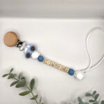 Χειροποίητο Κλιπ Πιπίλας 'Little Driver' με Όνομα