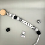 Κλιπ Πιπίλας Zebra Joy Με Όνομα