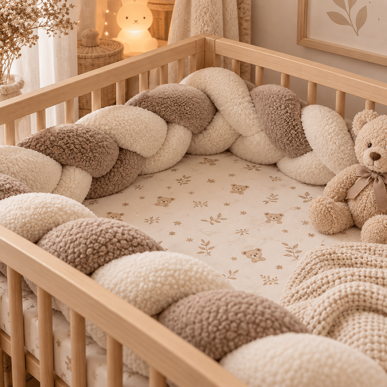 πάντα πλεξούδα teddy μπεζ πάντα πλεξούδα teddy μπεζ