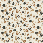 Χειροποίητο Προσωποποιημένο Name Banner μπεζ leopard - Image 2