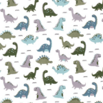 Χειροποίητο Προσωποποιημένο Name Banner happy dino - Image 2