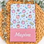 θήκη βιβλιαρίου υγείας με όνομα peppa